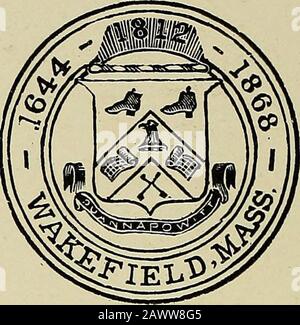 Ancienne Middlesex avec de brèves ébauches biographiques des hommes qui ont servi le pays officiellement depuis son règlement . Banque D'Images