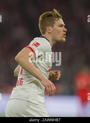 Munich, Allemagne. 9 février 2020. Marcel Halstenberg (RB Leipzig) campagne Individuelle, campagne GES/Football/1.Bundesliga: FC Bayern Munich - RB Leipzig, 09.02.2020 Football/Football: 1.Bundesliga allemand: Bayern Munich contre RB Leipzig, Munich, 09 février 2020 | usage dans le monde crédit: DPA/Alay Live News Banque D'Images