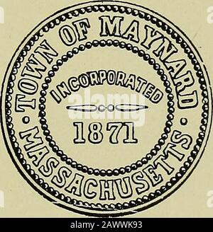 Ancienne Middlesex avec de brèves ébauches biographiques des hommes qui ont servi le pays officiellement depuis son règlement . Banque D'Images