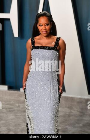 Regina King participe à la Vanity Fair Oscar Party qui s'est tenue au Wallis Annenberg Center for the Performing Arts à Beverly Hills, Los Angeles, Californie, États-Unis. Banque D'Images