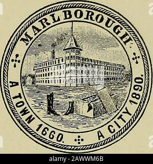 Ancienne Middlesex avec de brèves ébauches biographiques des hommes qui ont servi le pays officiellement depuis son règlement . Banque D'Images