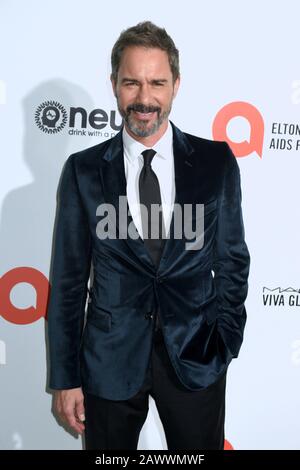 Los Angeles, Californie, États-Unis. 9 février 2020. Los Angeles, Californie, États-Unis. 9 février 2020. Eric McCormack assiste au Elton John AIDS Foundation Oscar Viewing Party le 9 février 2020 à Los Angeles, en Californie. Photo: Imagespace Credit: Mediapunch Inc/Alay Live News Banque D'Images