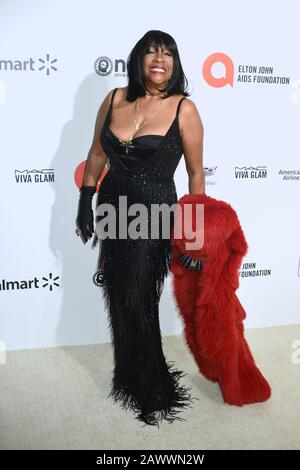 Los Angeles, Californie, États-Unis. 9 février 2020. Los Angeles, Californie, États-Unis. 9 février 2020. Mary Wilson assiste à la Elton John AIDS Foundation Oscar Viewing Party le 9 février 2020 à Los Angeles, en Californie. Photo: Imagespace Credit: Mediapunch Inc/Alay Live News Banque D'Images