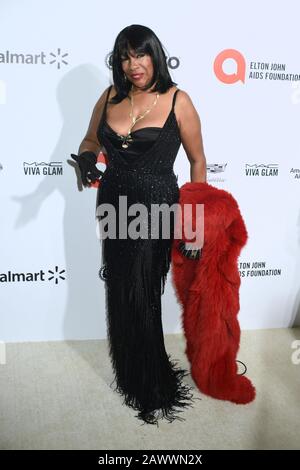 Los Angeles, Californie, États-Unis. 9 février 2020. Los Angeles, Californie, États-Unis. 9 février 2020. Mary Wilson assiste à la Elton John AIDS Foundation Oscar Viewing Party le 9 février 2020 à Los Angeles, en Californie. Photo: Imagespace Credit: Mediapunch Inc/Alay Live News Banque D'Images
