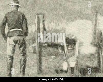 La guerre de l'Amérique pour l'humanité liée à l'histoire et à l'image, embrassant une histoire complète de la lutte de Cuba pour la liberté, et l'héroïsme glorieux des soldats et marins américains . ^.**w*&gt;ft Banque D'Images