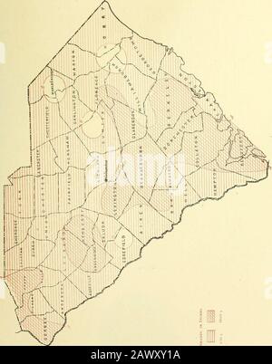 Données climatologiques, Caroline du Sud . tt^B rrwrrY-i ^B Bsa o &lt; oo I—(H&lt;1 H U HOH. N s 3 ^^ • 1 TI&lt; CLIMAT ET CULTURES: SECTION CAROLINE du Sud. Fkbruaky, 1904. PRÉCIPITATIONS QUOTIDIENNES POUR LA CAROLINE DU SUD, FÉVRIER 1904. Jour du mois A stations. I 2 3 4 5 6 7 8 9 10 II 12 13 14 15 16 17 18 19 20 21 22 23 24 25 26 27 28 29 30 31 b* .iken . 20 .01 .60.50 .17 .02 T. .02 .08 .16 T. .01 •34 TV .08 • 45 • 33 .60.69 .80.07 .62 • 50 .60^ T. .90•35.02.02 .03 .22 T. .40.13 • 71 • 31 . ID.50 •45•55 F. •58,40.og.67 .60 • 05 • 31 • 24,87. 12 • 51,59•45 ?.?76. II .70 • 65,56 .20,40,60 .18 .50 •55 •58 I. I Banque D'Images