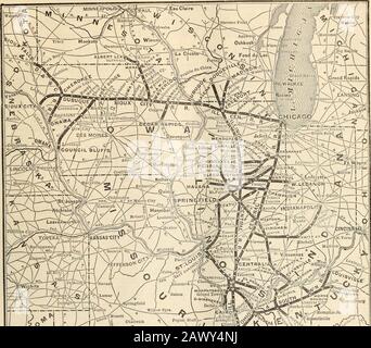 La chronique commerciale et financière . D.—Fonctionne à partir de Chlrcago. 111., au sud de la Nouvelle-Orléans. En... 919 miles, et à l'ouest de SiouxCity, la., 509 miles, avec de nombreuses succursales, à savoir (*vhlch voir): Main aw mil en honoraires— Miles. Loué—Propriété De Contrôle — Miles, Chicago Au Caire, 111.-.1 Mem., Tenn., À Grenade, Divers 100 Centralla 111., À Bast,Main 706 Yazoo «Sc Mississippi Val. Hit., Dubuque, La Jstem. Memphis à N. O. et brs 1.370 Dubuque &gt;v Sioux City.* 760 St. Louis Alton & Terre Haute. Sprlnglleld à Bast St. Louis III (V. 71, p. 517) 98 Peoria, 111., à Evansvlle, ind., avec 6-mlle Banque D'Images