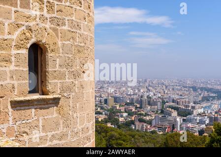 Majorque, Espagne - 8 mai 2019 : vue sur Palma de Majorque depuis le château de Bellver Banque D'Images