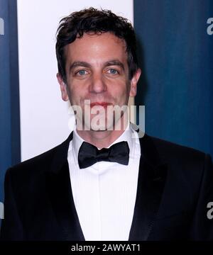 Los Angeles, États-Unis. 9 février 2020. Los ANGELES, CA - FÉVRIER 09: BJ Novak assiste à la Vanity Fair Oscar Party au Wallis Annenberg Center for the Performing Arts le 9 février 2020 à Los Angeles, Californie. Crédit: Imagespace/Alay Live News Banque D'Images