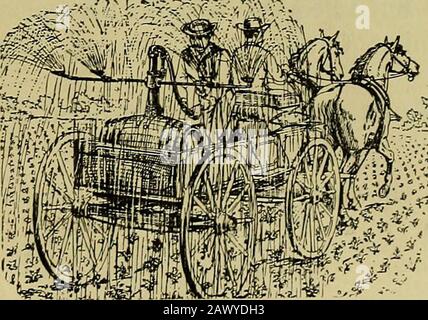 Insectes et insecticides Manuel pratique concernant les insectes nuisibles et les méthodes de prévention de leurs blessures . The GOULDS IIIFWPG CO., FABRICANTS DE POMPES À JET DE HAUTE QUALITÉ, POUR Orchard, Field ou Garden Service. Notre catalogue comprend une gamme complète de pompes, d'appareils électroménagers et de dispositifs semi-portables Portableand Usine : Seneca Falls, N. Y., U. S. A. ENTREPÔT : 16 Murray Street, New York. Le Pulvérisateur Excelsior. Banque D'Images