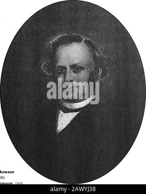 Artistes des portraits d'Abraham Lincoln . 31 t V 2&gt; exposition d'hiver Cent Et Une Peinture américaine VIH*&lt;$ ^i ?? ^MIM», ? Hfer -. I ; -; i 11 Kr ?: 1 £? Li^* . B^H PEINTURES FINES SCHWARZ PHILADELPHIA FONDÉE 1930 1806 Chestnut Street Philadelphia PA 19103 Fax 215 561 5621 tel 215 563 4887 mail@schwarzgallery.com Association des marchands d'art d'Amérique; Art and Antique Dealers League of America; CINDA. 31 David Bustill Bowser (américain, 1820-1900)Passmore Williamson, 1868 huile sur toile, 26 % x 21 % pouces (ovale) Signé et daté en bas à droite: Bowser./1868 15,000 UN artiste commercial A Banque D'Images