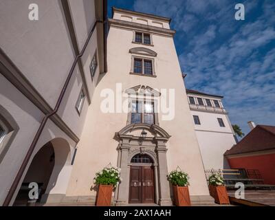 Oettingen, Residenzschloss, Nördlinger Ries, Franken, Bayern, Deutschland | Oettingen, Château, Noerdlinger Ries, Franconie, Bavière, Allemagne Banque D'Images