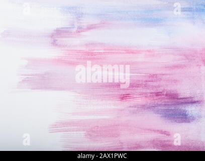 arrière-plan rose aquarelle avec dégradé Banque D'Images