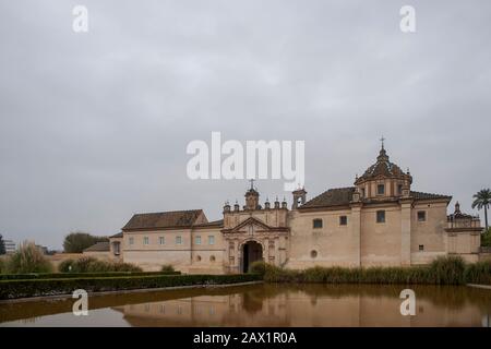Séville, Monastère royal du Monastère des Carthusiens de Santa Maria de las Cuevas Banque D'Images