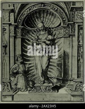 Hans Holbein le plus jeune . fixion, de sorte que la partie de l'histoire qui est représentée est racontée avec plus de détails. Dans les mostcas, les dessins sont disposés par paires, avec le cadre architectural-travail en correspondance étroite mais pas exacte, et de même shapedand décoré des espaces laissés au bas pour l'inclusion du texte scriptural approprié. De toute évidence, dans chacune des fenêtres de l'échurne pour lesquelles ils ont été conçus des paires de sujets ont été placés côte à côte. Deux des scènes, cependant, semblent être des singledesigns, le Mocking (No 3), et l'Ecce Homo (No 6), dans lequel le réglage cor Banque D'Images