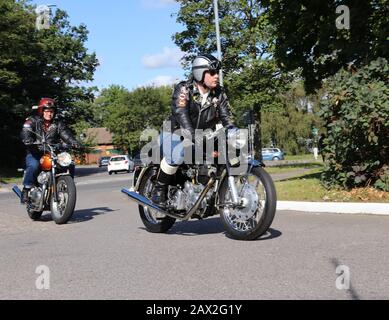 Club De Moto D'Abeille Occupé Banque D'Images