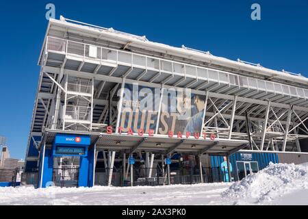 Montréal, CA - 8 février 2020 : entrée du stade Saputo Banque D'Images