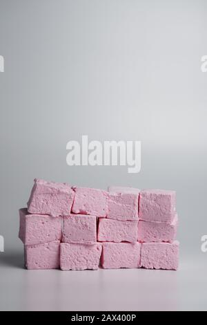 Guimauves rose Banque D'Images