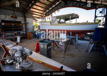 Atelier Au Musée Maritime De Townsville, Queensland Australie Banque D'Images