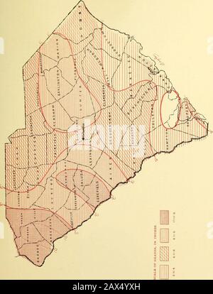 Données climatologiques, Caroline du Sud . oo OS o OH o OH H OH. II? CLIMAT ET CULTURES: SECTION CAROLINE DU SUD. Febbuaey, 1900. DATLY PKECIPITATION POUR CAROLINE DU SUD, FÉVRIER 1900. Stations. Jour du mois. I 2 3 4 5 6 7 8 9 10 II 12 13 14 15 16 17 18 19 20 21 22 23 24 25 26 27 28 29 30 31 2 Allendale Augusta, Ga .85.82 .02 .02 •0) .05.06? 15?43.01 . 20.03. 21.09.08 .04?49.08+.03 . 10.06t•05.20 .50•32.36•15 I.00 + t ?39 .07 •52 I. go1.23 •45 t .6 g .86?jo.01.90.02 .02 .801.28 ?57?37 •25 4-. 20 .70.40•36.70^29 .80 .50.48.61 I. II ?75I. 01.56. 22?17 ?521.06. 10?35.32 ?94.301.06?94 1.48 I. 12 ?97» . 77 Banque D'Images