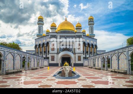 Mosquée JaME Asr Hassanil Bolkiah au brunei Banque D'Images