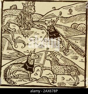 Reynke de vos : Photographien der Holzschnitte nach der Lübecker Ausgabe vJ1498 ; . 3010 à malen cyn gut) rctb b b b^tjcreynkedevosphoto00dethuoft Banque D'Images