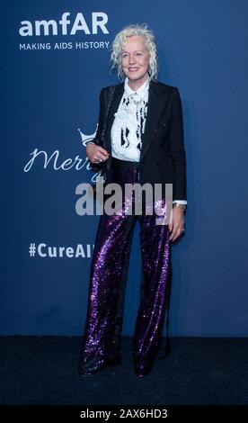 New York, NY - 5 février 2020: Ellen Von Unwerth assiste au Gala de New York de l'AmfAR 2020 à Cipriani Wall Street Banque D'Images