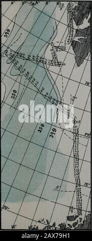 La mer à l'ouest de Spitsbergen; les observations océanographiques de l'expédition de Spitsbergen d'Isachsen en 1910 . 6 Au 9 Septembre 1909. Banque D'Images