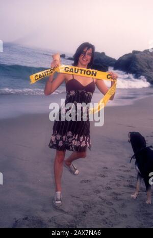 Malibu, Californie, États-Unis 7 juillet 1995 l'actrice Jennifer Rubin assiste à la première « Clueless » le 7 juillet 1995 à Leo Carrillo Beach à Malibu, Californie, États-Unis. Photo De Barry King/Alay Stock Photo Banque D'Images