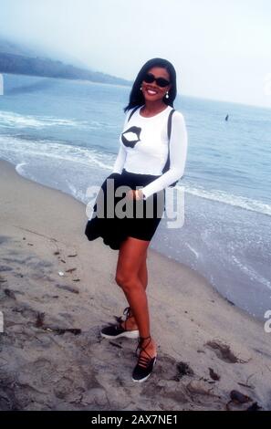 Malibu, Californie, États-Unis 7 juillet 1995 actrice Lela Rochon assiste à la première "Clueless" le 7 juillet 1995 à Leo Carrillo Beach à Malibu, Californie, États-Unis. Photo De Barry King/Alay Stock Photo Banque D'Images