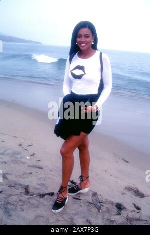 Malibu, Californie, États-Unis 7 juillet 1995 actrice Lela Rochon assiste à la première "Clueless" le 7 juillet 1995 à Leo Carrillo Beach à Malibu, Californie, États-Unis. Photo De Barry King/Alay Stock Photo Banque D'Images