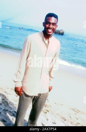 Malibu, Californie, États-Unis 7 juillet 1995 l'acteur Bill Bellamy assiste à la première « Clueless » le 7 juillet 1995 à Leo Carrillo Beach à Malibu, Californie, États-Unis. Photo De Barry King/Alay Stock Photo Banque D'Images