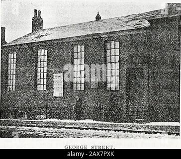 Une courte histoire de méthodisme indépendant : souvenir de la centième réunion annuelle des Églises méthodistes indépendantes, 1905 . PREMIER LIEU DE RÉUNION. QUARTIER D'OLDHAM. Banque D'Images