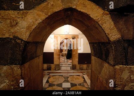 L'ancien hammam du Palais Azem, Damas, Syrie. Banque D'Images