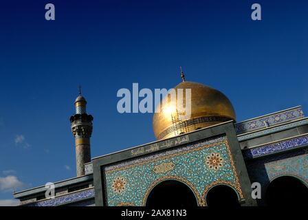 Le Mausolée De Lady Zaynab, Damas, Syrie. Banque D'Images