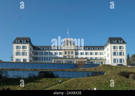 Siège de Genève du CICR, Comité international de la Croix-Rouge CICR, Comité international de la Croix-Rouge, à Genève, Suisse Banque D'Images