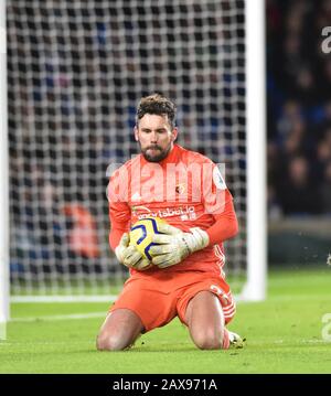 Gardien de but Ben Foster de Watford lors du match de la Premier League entre Brighton et Hove Albion et Watford au stade Amex Brighton, Royaume-Uni - 8 février 2020 - usage éditorial uniquement. Pas de merchandising. Pour les images de football, les restrictions FA et Premier League s'appliquent inc. Aucune utilisation d'Internet/mobile sans licence FAPL - pour plus de détails, contactez Football Dataco Banque D'Images