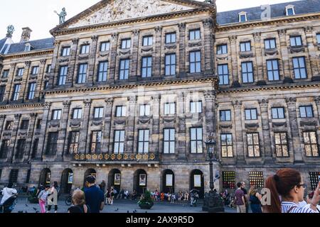 Centre de la ville d'Amsterdam Banque D'Images