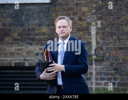Londres, Royaume-Uni. 11 janvier 2020. Grant Shapps, secrétaire d'État aux Transports, arrive pour la réunion du Cabinet. Crédit: Tommy London/Alay Live News Banque D'Images