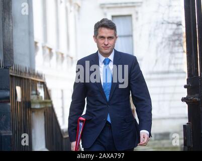 Londres, Royaume-Uni. 11 janvier 2020. Gavin Williamson, secrétaire d'État à l'éducation, arrive pour la réunion du Cabinet. Crédit: Tommy London/Alay Live News Banque D'Images