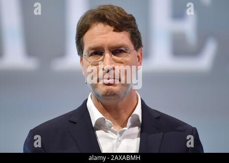 Stuttgart, Allemagne. 11 février 2020. OLA KAELLENIUS, Président du conseil d'administration, PDG Daimler AG, image unique, motif unique, portrait, portrait, portrait. Conférence De Presse Annuelle Daimler 2020 Le 11 Février 2020. | utilisation dans le monde crédit: DPA/Alay Live News Banque D'Images