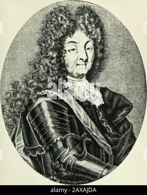 Un courtier vagabond ; des mémoires et des lettres du baron Charles Louis von Pöllnitz . et des controverses religieuses et des représailles inquiétaient ses dernières années. La Cour de France, bien que très brillante du nombre de Princes et de Princesses dont elle est composée, n'était pas si gay que je l'avais imaginé, a trouvé Pollnitz.Avec le throng d'autres courtisans-fil, il s'est promené sur le somptueux palais, en admirant les murs lambrissés de marbre, les photos de vieux maîtres, encadré ingold et bronze, et intercalé avec de splendides miroirs ; mais depuis les catastrophes de guerre et la famine de thewinter de 1709, marbre an Banque D'Images