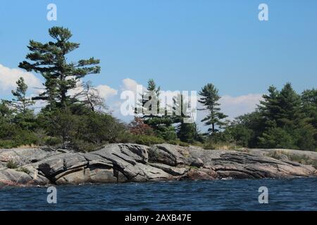 Trente Mille Îles De La Baie Georgienne Banque D'Images