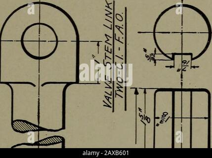 Schéma de la machine ; un guide pratique des méthodes standard de représentation graphique des machines, y compris des dessins détaillés complets d'une pompe duplex et d'un générateur de courant direct . SCHÉMA de la machine 67 fel FC!v. L  , ^^  (—V!^^| &lt;*) n. t-A - v ^ Banque D'Images