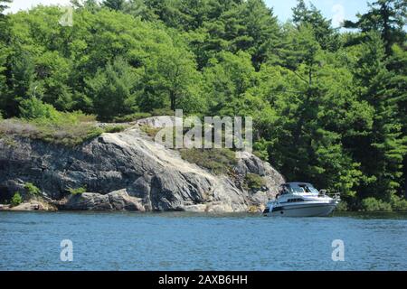 Trente Mille Îles De La Baie Georgienne Banque D'Images