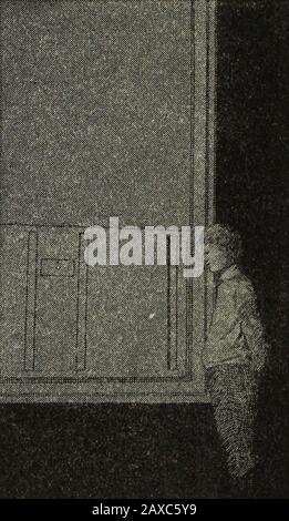 Expériences de lumière Gilbert pour garçons . Pour RENDRE VOTRE DARK ROOM Boys, vous allez faire des expériences makemany avec un faisceau de lumière du soleil laisser dans une pièce sombre, alors préparez-vous pour eux maintenant thor-oughly, comme suit: Sélectionnez dans votre maison une chambre avec une seule fenêtre, face à thesouth ou est ou ouest. Maintenant, couvrir cette fenêtre de sorte qu'aucun canin lumineux ne soit dans la chambre sauf par l'asMall fente. La meilleure façon de faire la Fig. 3. Obturateur à la pièce plus sombre C'est de faire un ferme en bois solide, avec du papier goudron sur un côté, tocover la fenêtre entière et de makea fente dans lui trois pouces de large et deux pouces de haut. Si la fenêtre est trop grande pour t Banque D'Images