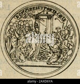 Le jubilé de l'an MDCC, publié par la bulle d'Innocent XII, du 28 mars MDCLXXXXIX, ou, Considérations sur cette bulle, pour montre l'abus des jubilez que celent depuis quatre ans dans l'Eglise Romaine : le tout enrichit d'un fort grand nombre de médailles & de tailles douces, avec les cérémonies qui ont été observées à l'ouverture & à la cloture du jubilé . 9 °f Banque D'Images