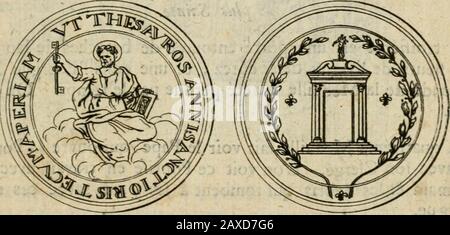 Le jubilé de l'an MDCC, publié par la bulle d'Innocent XII, du 28 mars MDCLXXXXIX, ou, Considérations sur cette bulle, pour montre l'abus des jubilez que celent depuis quatre ans dans l'Eglise Romaine : le tout enrichit d'un fort grand nombre de médailles & de tailles douces, avec les cérémonies qui ont été observées à l'ouverture & à la cloture du jubilé . Banque D'Images