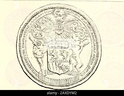 Le livre Douglas . N° 3. N° 4. 1, 2. William, onzième comte d'Angus, premier marquis de Douglas (1611-16GO). 3. George Douglas, premier comte de Dumbarton, 108 G. 4. Archibald Douglas, Éturbulence D'Angus (1609-1655). ARMORUL SEAL.S DU DIUGLXSES. 561. N° 1. Banque D'Images