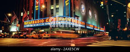 Manhattan, Radio City Music Hall, New York, New York State, États-Unis Banque D'Images